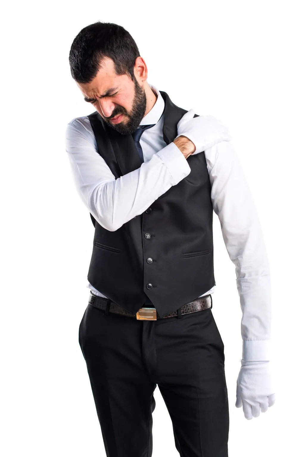 luxury-waiter-with-shoulder-pain